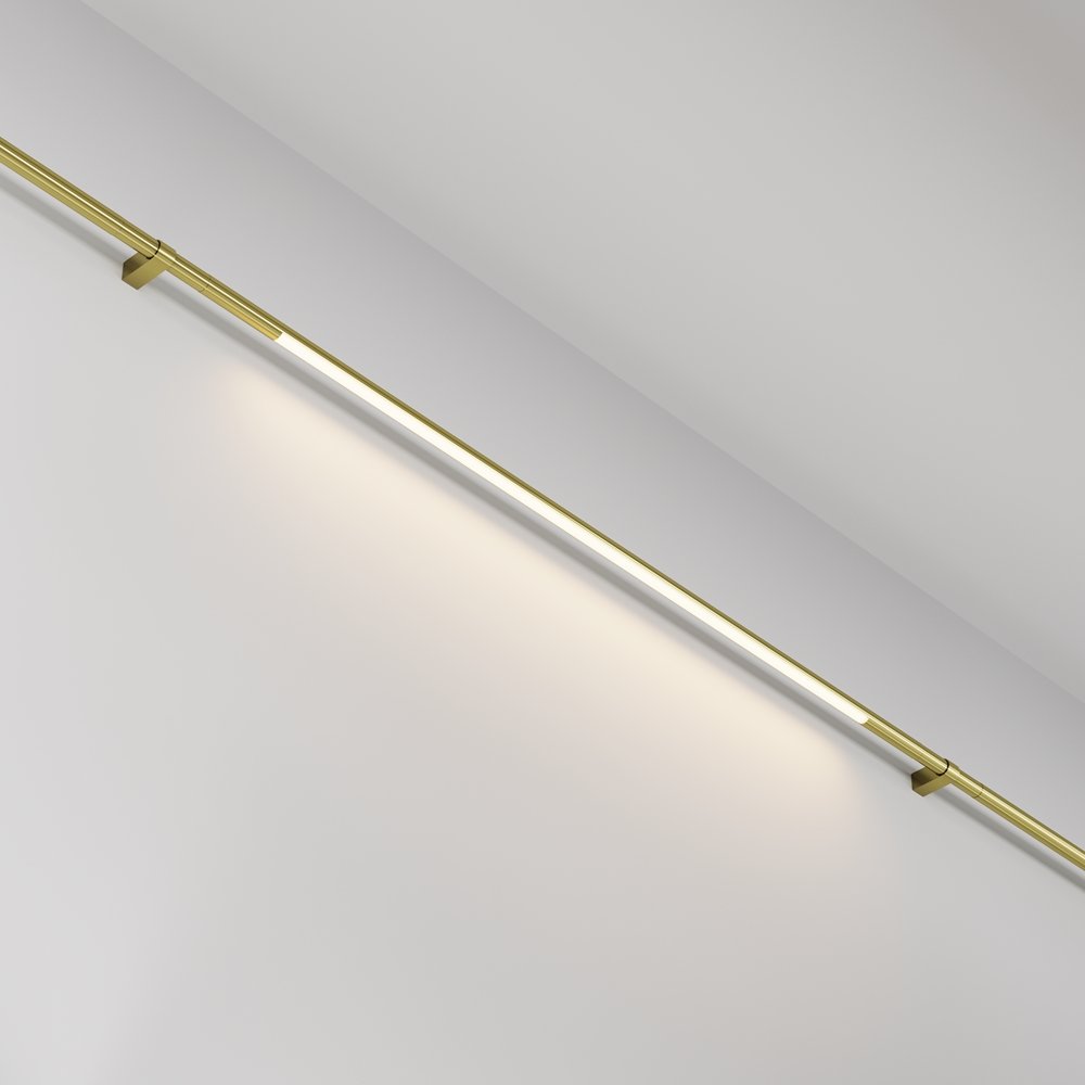 Светильник линейный для штанговой системы освещения 1м 3000/6000К 24Вт 120° «Basis Axity» C100CL-L1000-24W3-6K-BS