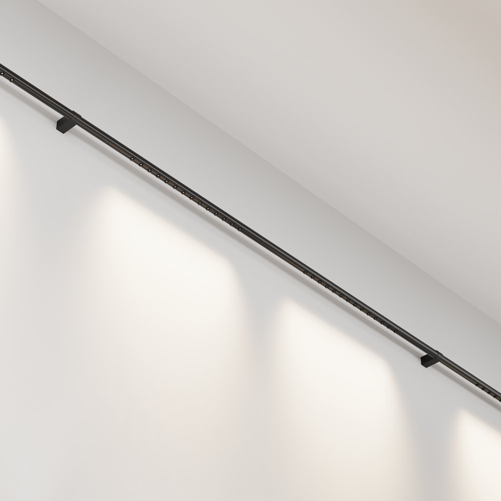 Светильник линейный для штанговой системы освещения 1м 3000/6000К 24Вт 36° «Points Axity» C101CL-L1000-24W3-6K-B