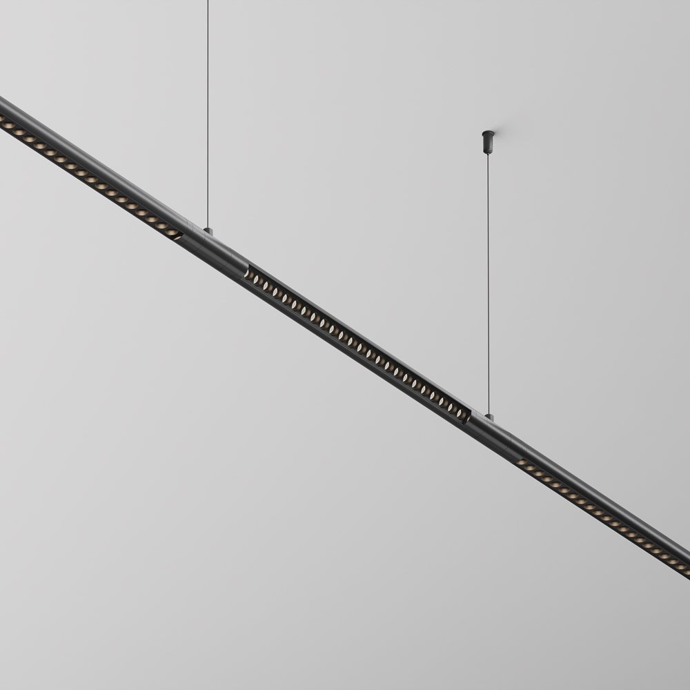 Линейный светильник для модульной трек системы 50см 12Вт 24° «Points Shelf» C149CL-L500-12W3K-B