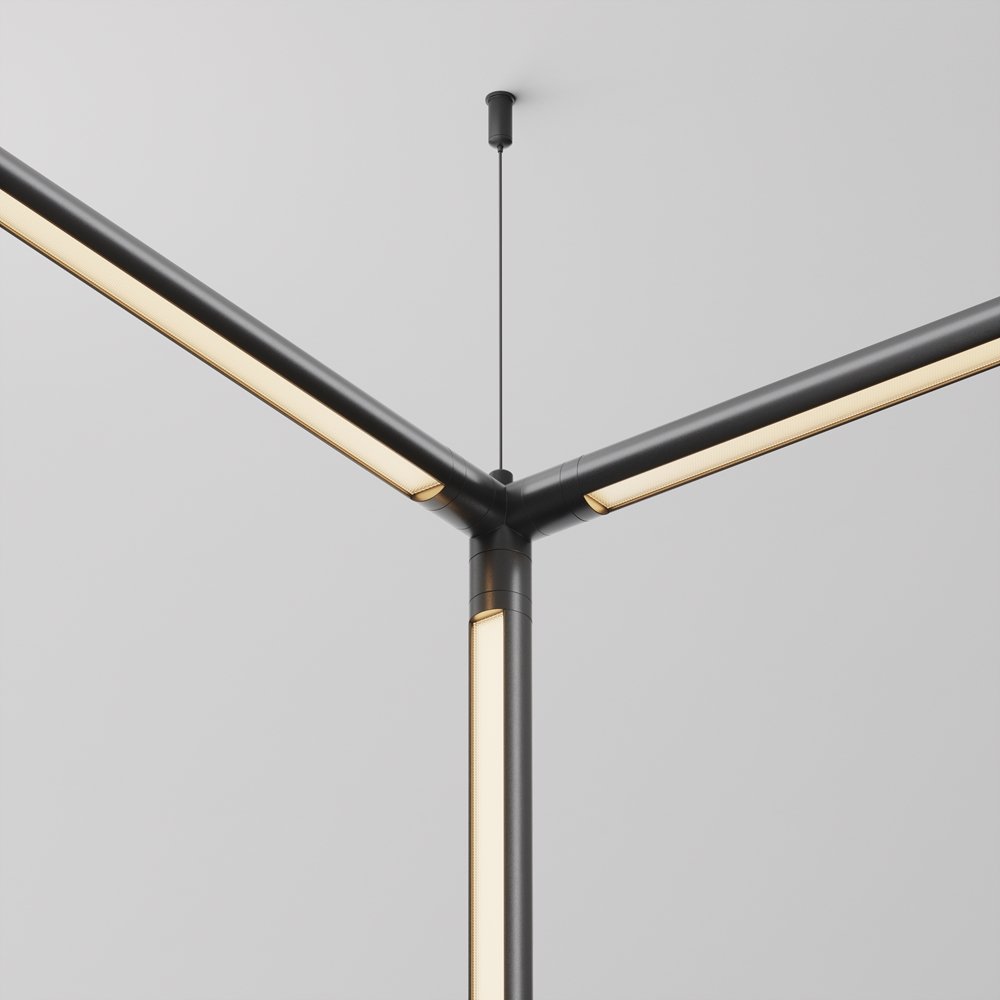 T-образный вертикальный коннектор для модульной системы без ввода питания «Shelf» CA016TC-B