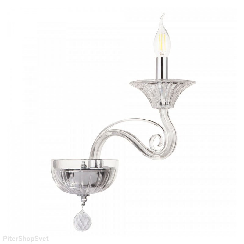 Настенное бра свеча «Acqua» DIA010WL-01TR