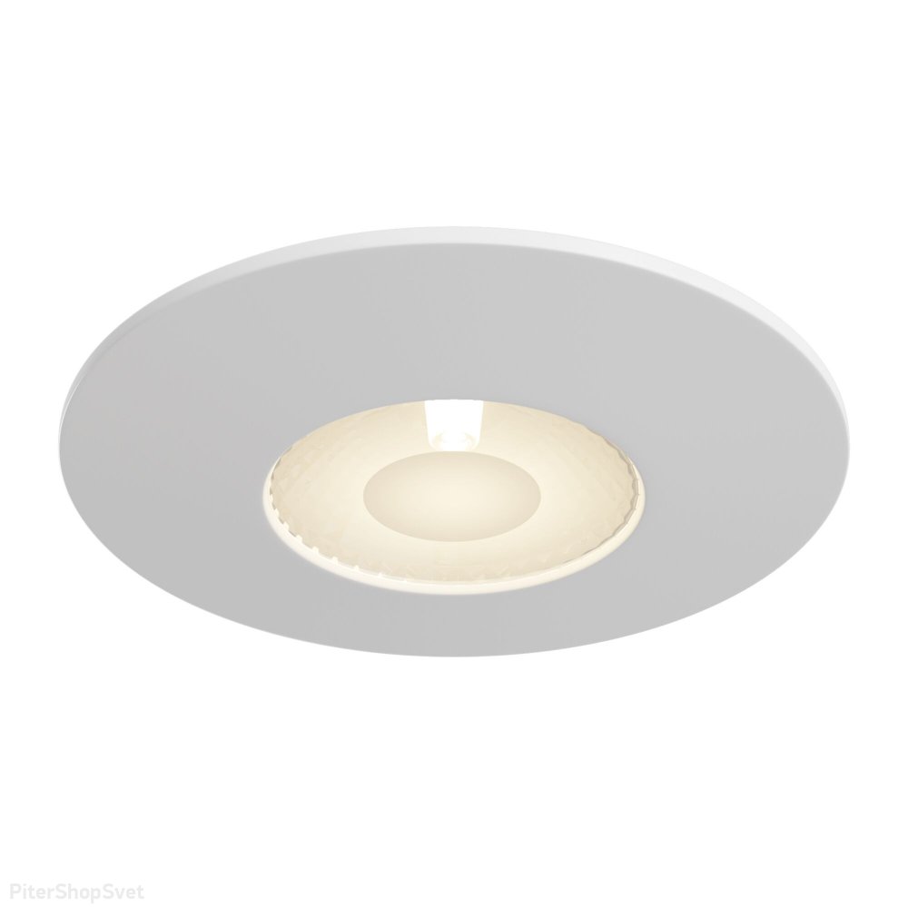 Белый встраиваемый светодиодный светильник «Zen» DL038-2-L7W