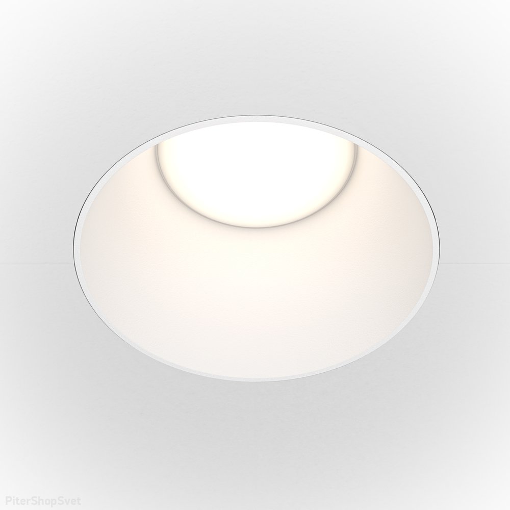 Встраиваемый светильник под шпаклевку «Share» DL051-01-GU10-RD-W