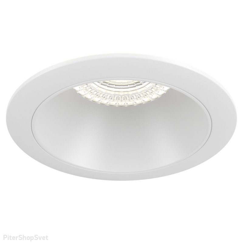 Белый встраиваемый светильник «Share» DL051-1W