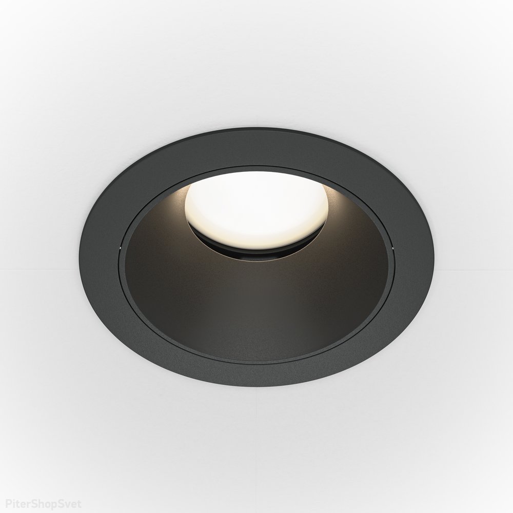 Встраиваемый поворотный светильник, чёрный «Share» DL051-U-1B