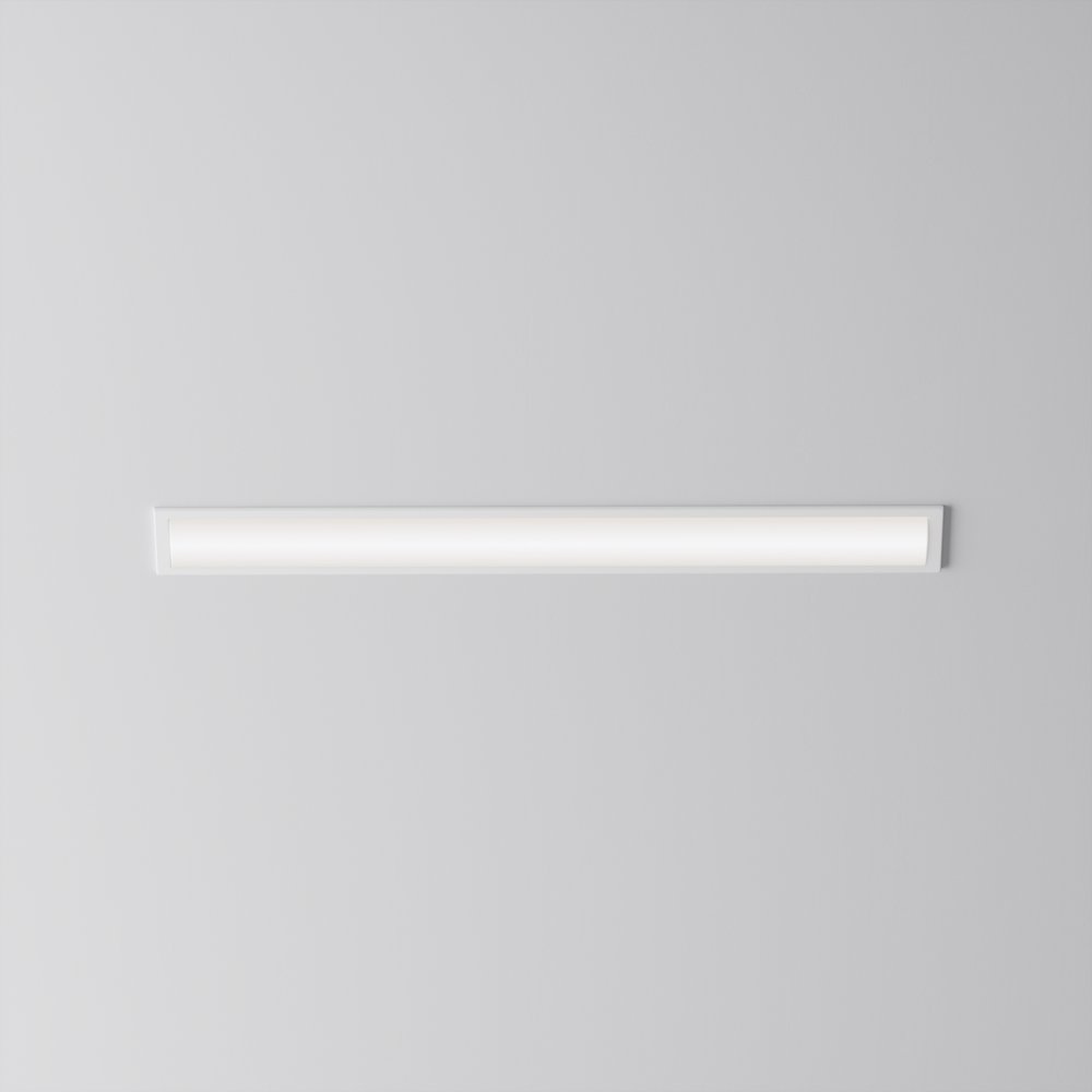 Линейный встраиваемый светильник 25см 20Вт 3000/4000/6000К «Basis» DL066-20W3-6K-W