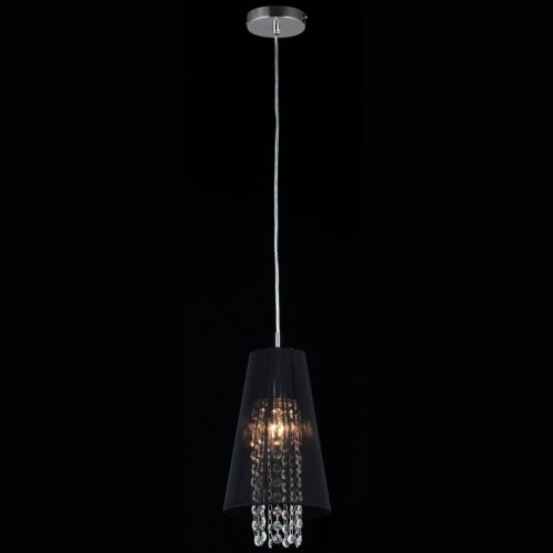 Черный подвесной светильник с хрусталем F002-11-N ASSOL Maytoni