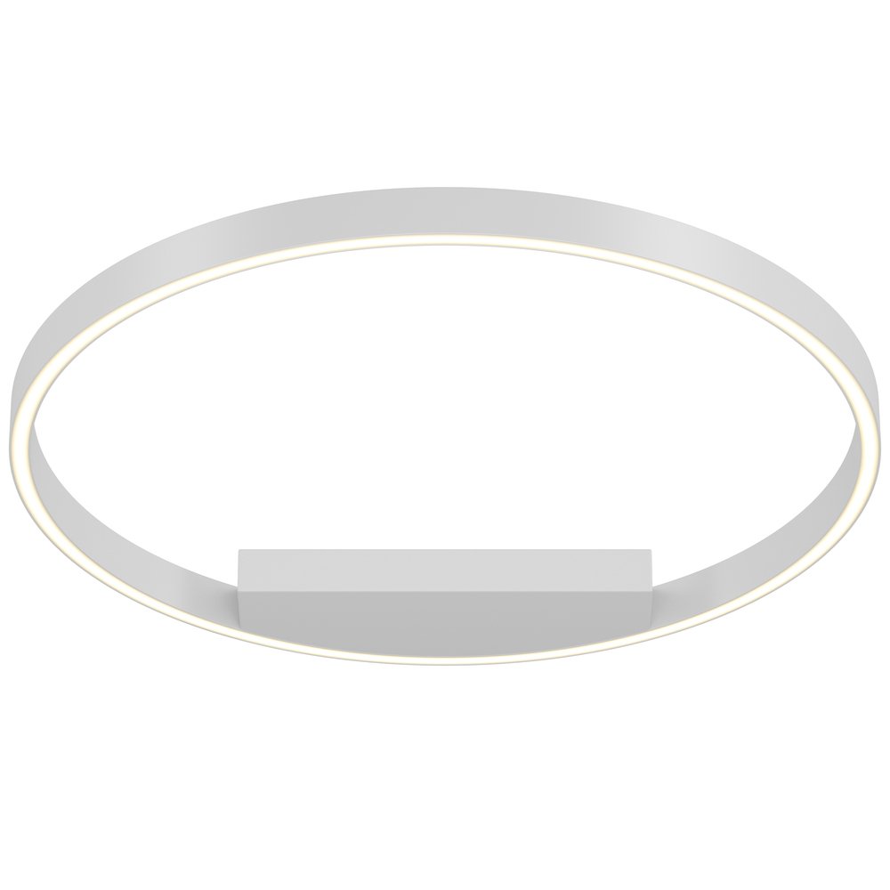 60см Белая потолочная люстра кольцо «Rim» MOD058CL-L35WK