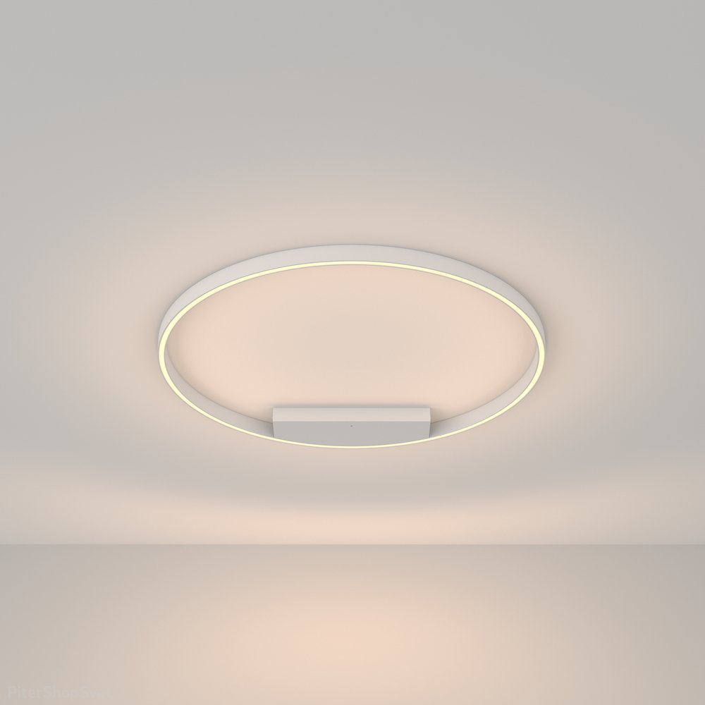 Потолочный светильник кольцо 80см 50Вт 3000К белый «Rim» MOD058CL-L50W3K