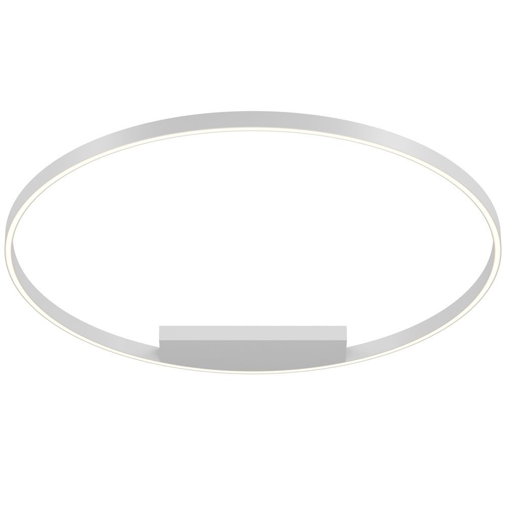 Белая потолочная люстра кольцо 100см 59Вт 3000/4000К «Rim» MOD058CL-L65WK
