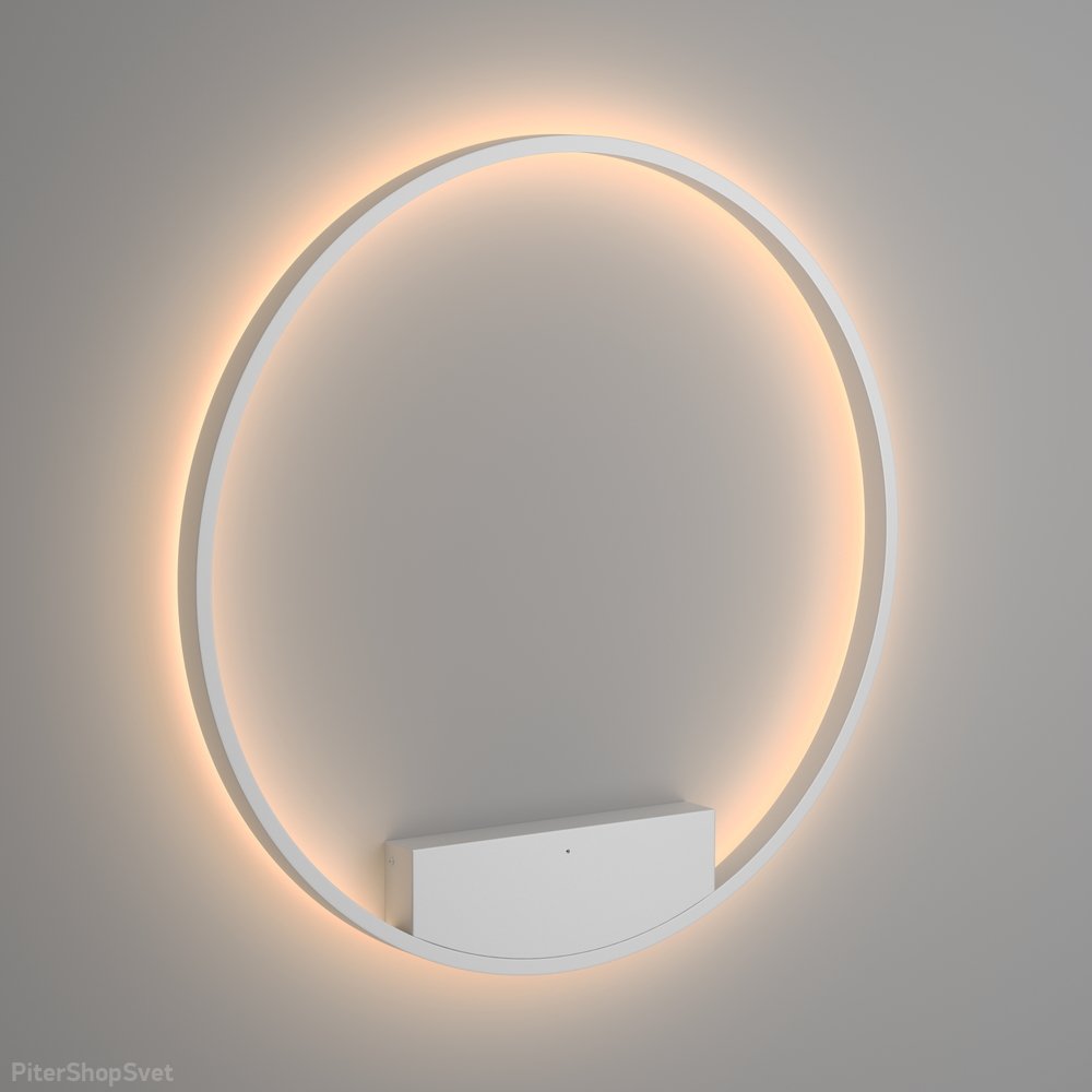 Настенный светильник кольцо 80см 51Вт 3000К белый «Rim» MOD058WL-L50W3K