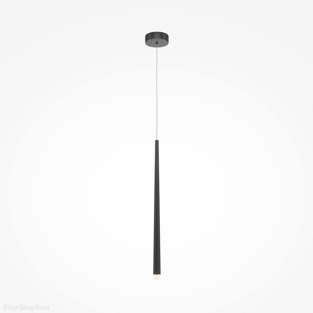 Чёрный подвесной светильник стержень 9Вт 4000К «Cascade» MOD132PL-L28BK