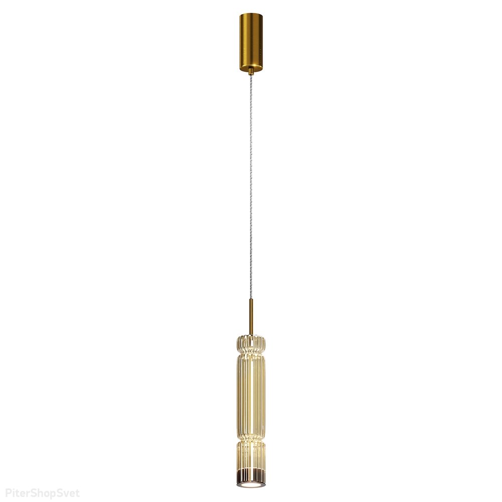 Подвесной светильник с плафоном цилиндр «Ordo» MOD272PL-L12BS3K1