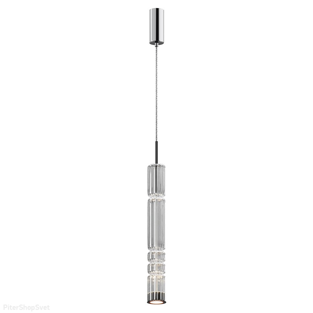 Подвесной светильник с плафоном цилиндр «Ordo» MOD272PL-L12CH3K