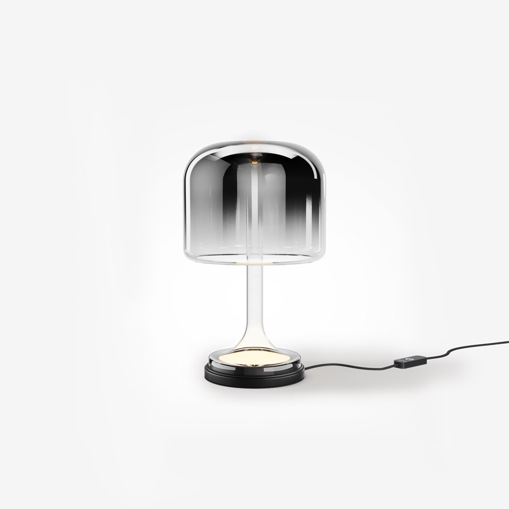 Стеклянная диммируемая настольная лампа 13Вт 3000К «Spirito» MOD286TL-L8B3K