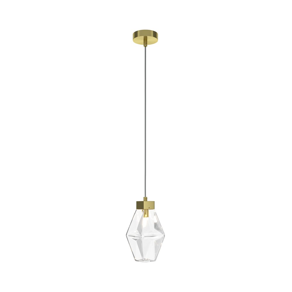 Подвесной светильник ромб, жемчужное золото «Coctail time» MOD325PL-01G