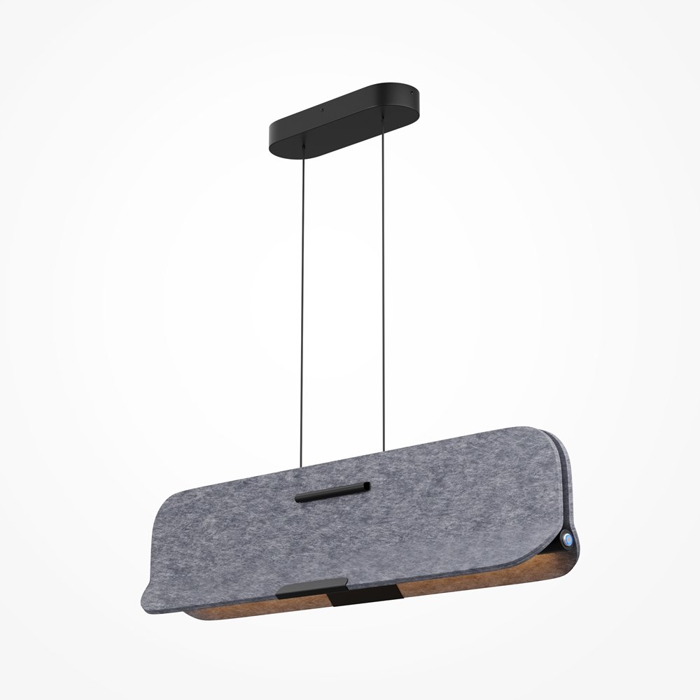 Подвесной светильник из фетра с лифтовым механизмом «Optimista» MOD408PL-L12B3K