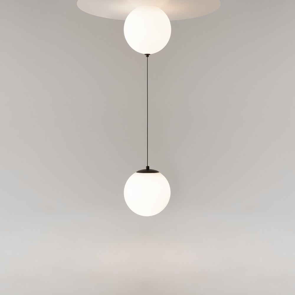 Подвесной светильник 2 шара 20Вт 3000К «Twins» MOD427PL-L20B3K