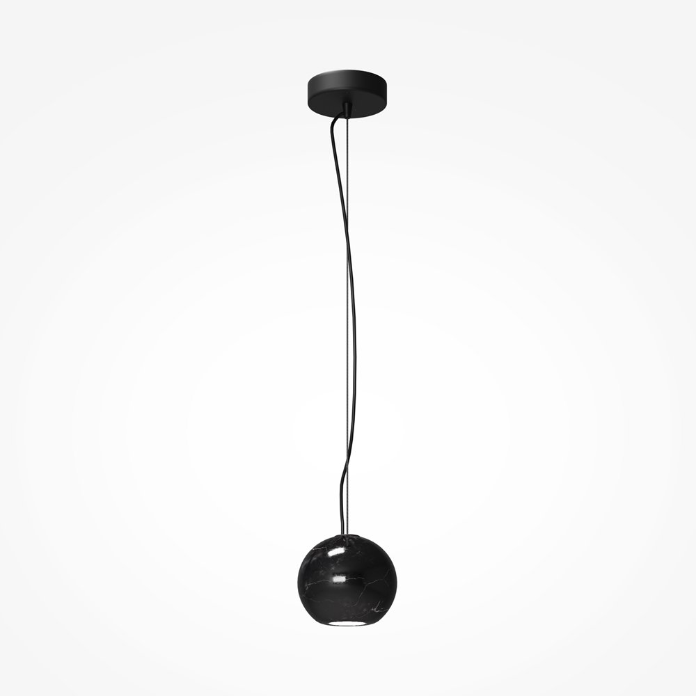 Подвесной светильник мраморный шар 12см «Basic Texture» MOD461PL-01B