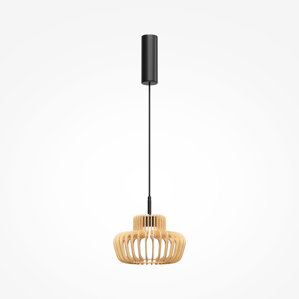 Деревянный подвесной светильник клетка 14Вт 2700/3000/4000К «Namiki» MOD465PL-L12BK2