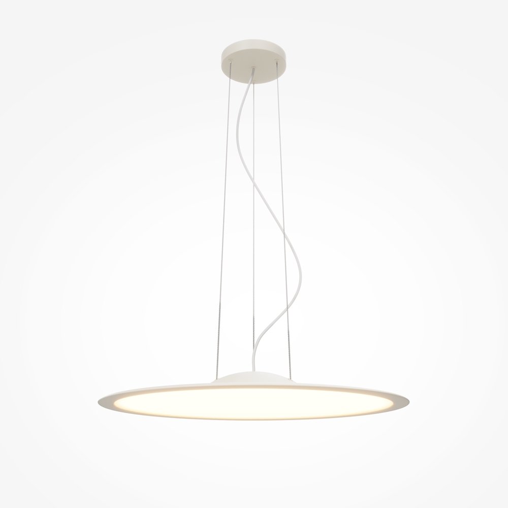 Круглая подвесная светодиодная люстра 60см 57Вт 2700/3000/4000К «Industria» MOD471PL-L57WK