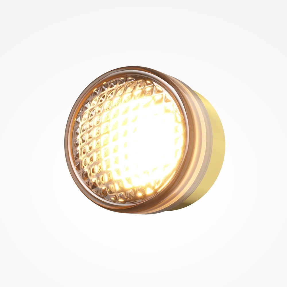 Круглый настенный светильник 12,5см 6Вт 2700/3000/4000К «Olo» MOD493WL-L6BSK