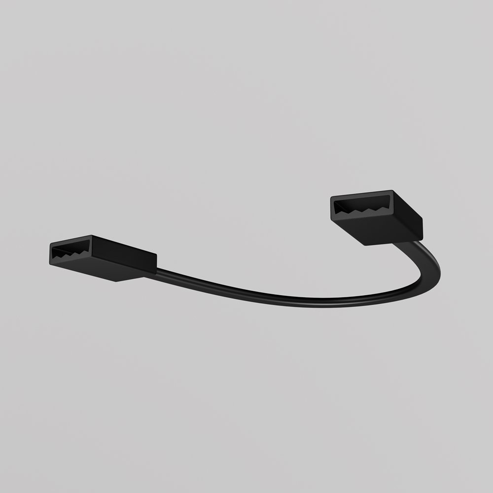 Гибкий коннектор для токоведущей ленты уличной трес-системы «Exility IP» O-TR002-SC