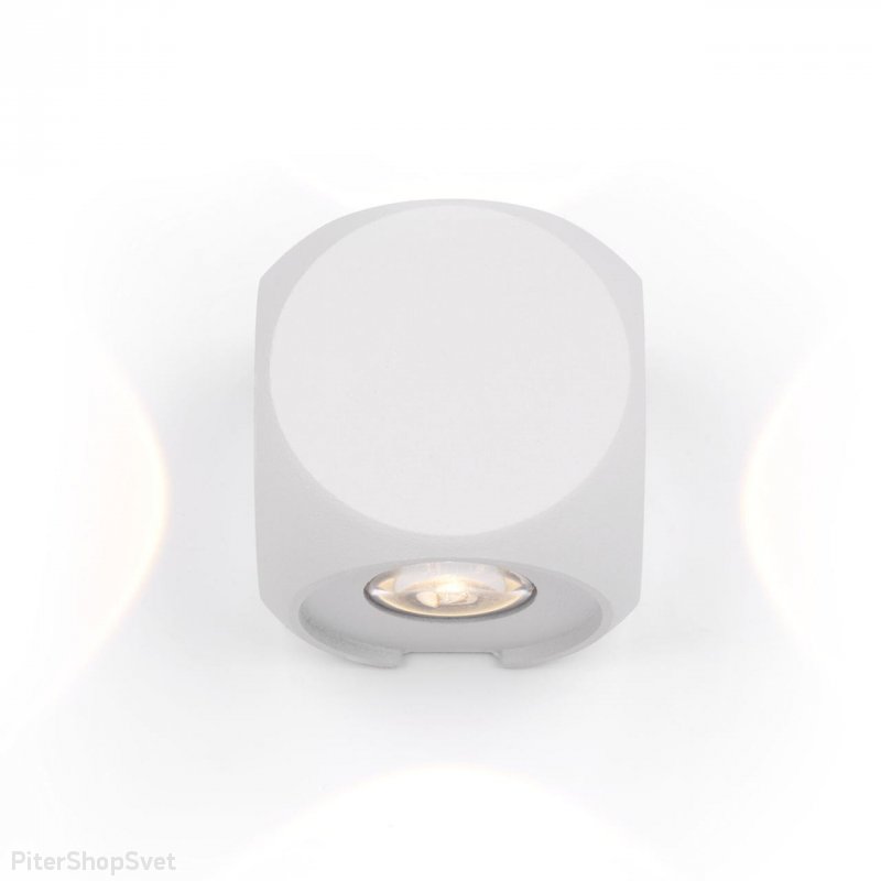 Настенный 4Вт белый светильник для подсветки 4 луча «Corso» O014WL-L4W