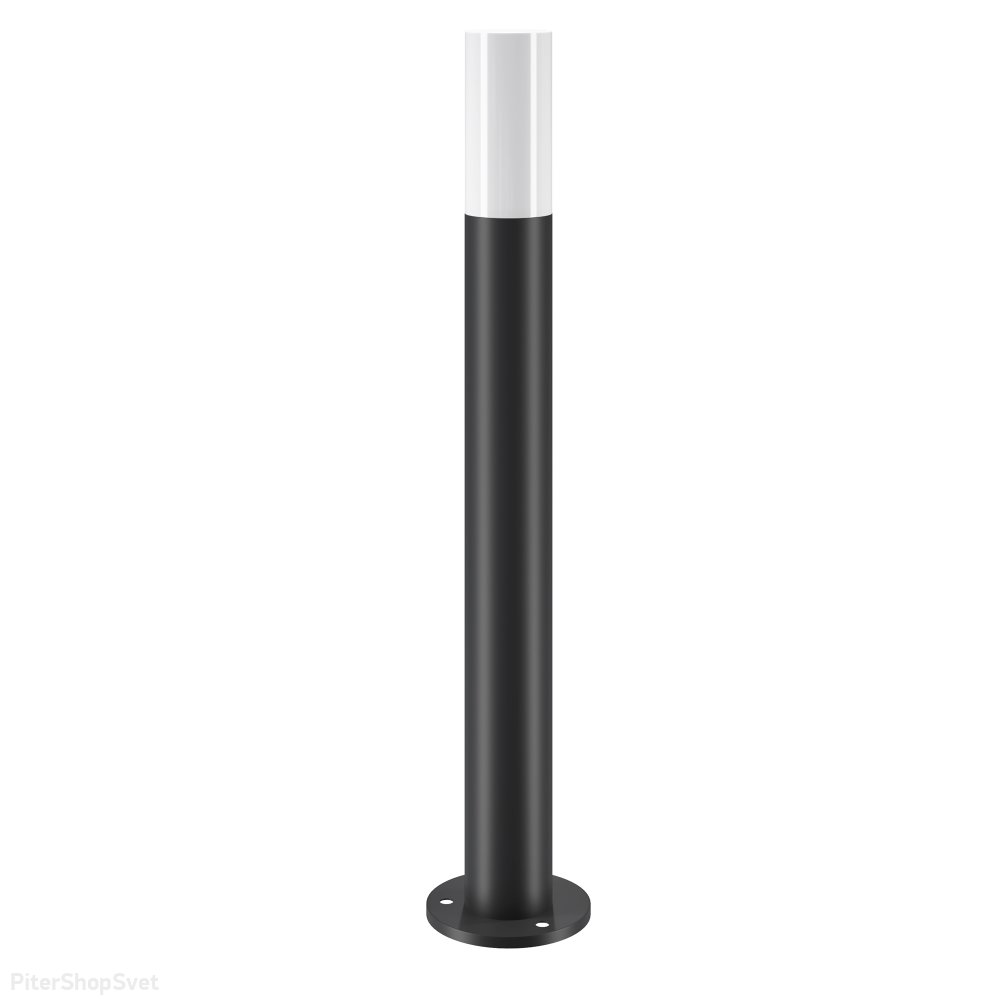 Чёрный уличный столб цилиндр 80см «Willis» O418FL-01B1