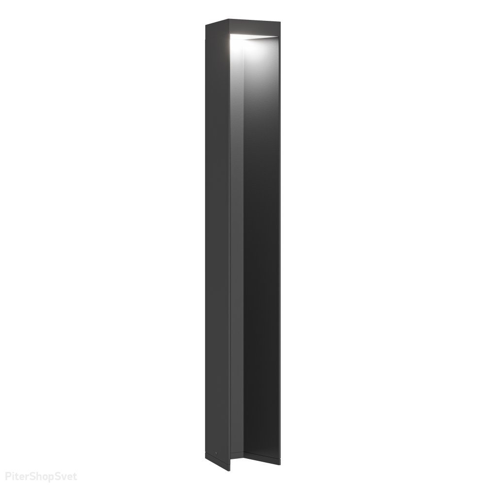 Серый светодиодный столбик для подсветки 65см IP54 9Вт 4000К «Essen» O596FL-L9GR4K1