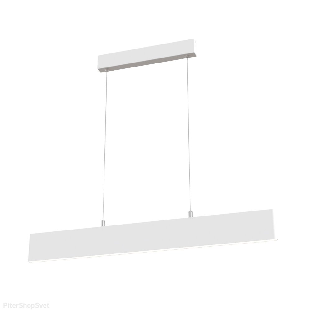 Белый светодиодный линейный подвесной светильник «Step» P010PL-L23W