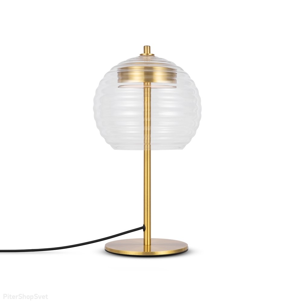 Светодиодная настольная лампа с купольным плафоном 8Вт 3000К «Rueca» P060TL-L12BSK1