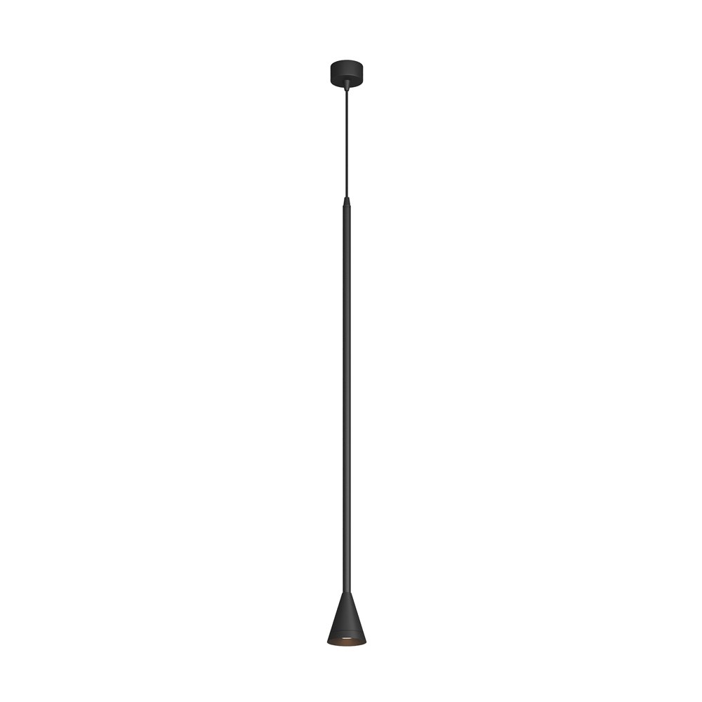 Чёрный подвесной светильник стержень «Arrow» P064PL-01B-1