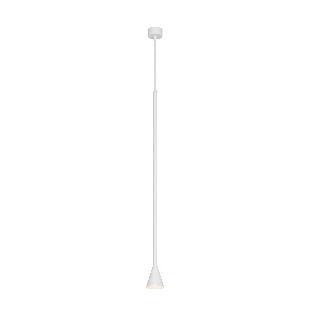 Белый подвесной светильник стрела «Arrow» P064PL-01W-1