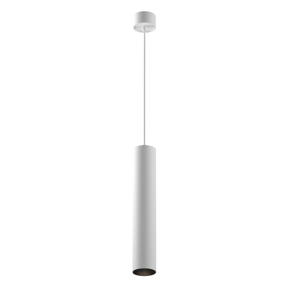 Белый подвесной светильник цилиндр «Artisan» P082PL-GU10-W