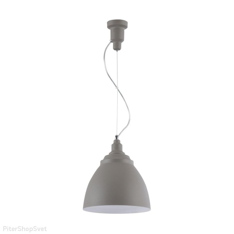 Серый подвесной светильник «Bellevue» P534PL-01GR