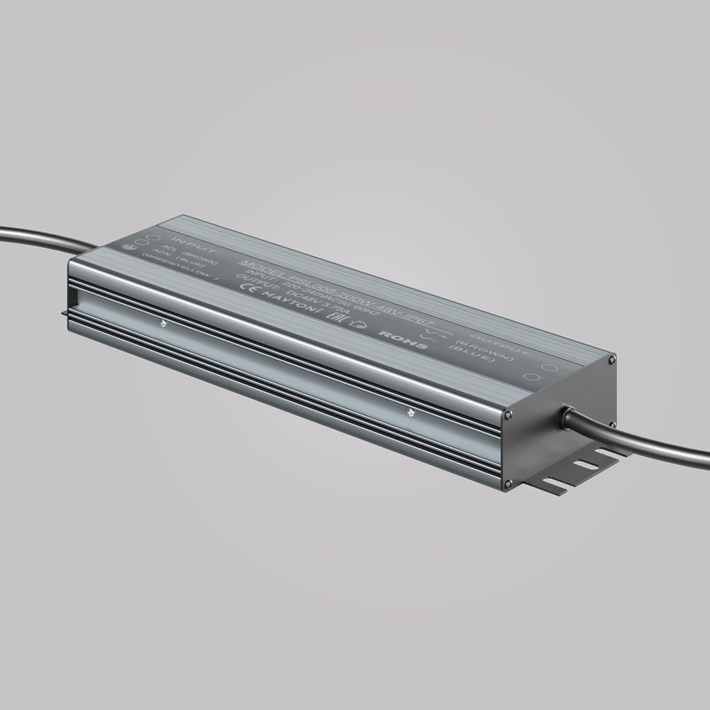 Блок питания 48В 200Вт IP67 «Power Supply Magnetic» PSL008-200W-48V-IP67