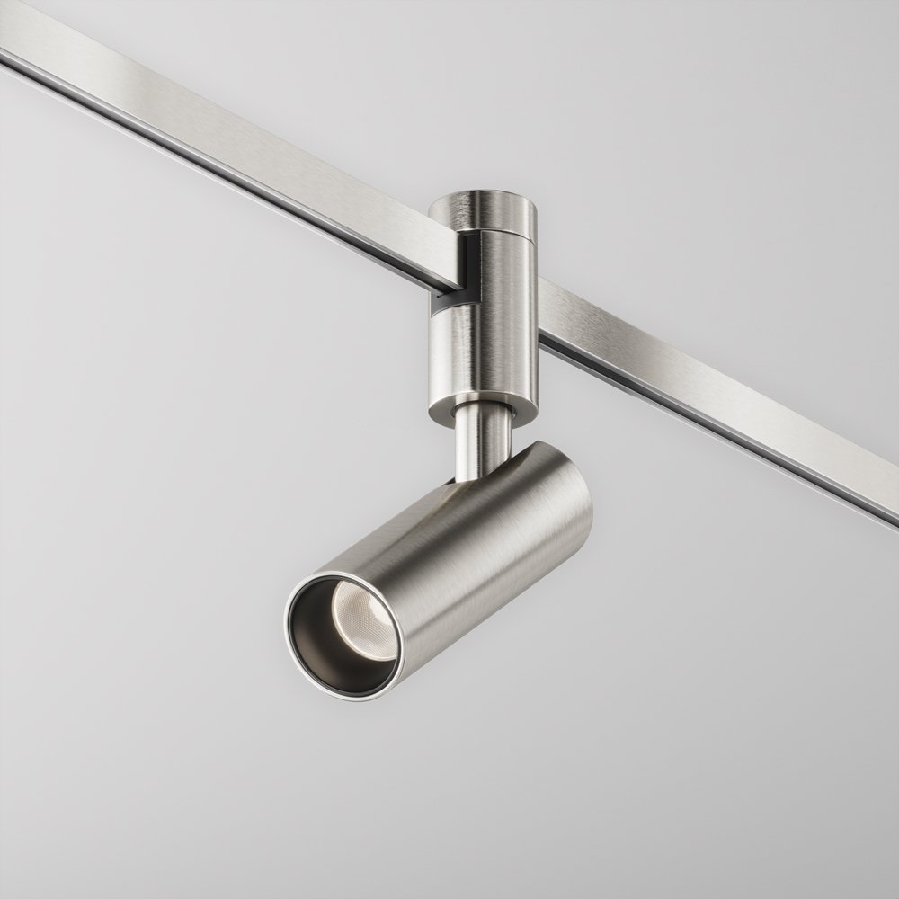 5Вт 4000K 60° Светильник для модульной трековой системы цвет платины «Focus Led Flarity» TR144-1-5W4K-W-PT