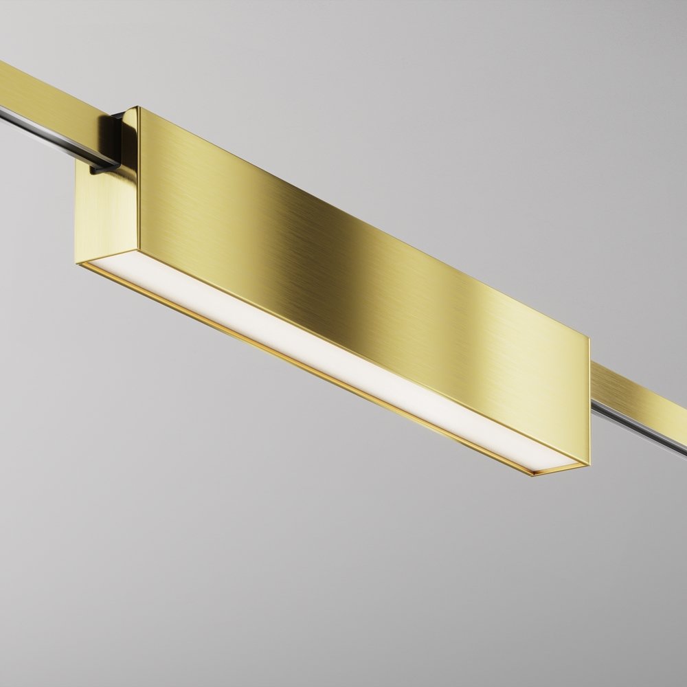 Линейный светильник для модульной трек системы 35см 18Вт 4000К 120° «Basis Flarity» TR151-1-18W4K-BS