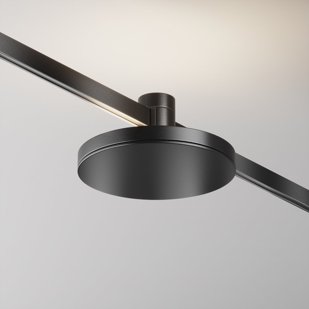 Светильник для модульной трековой системы 4000K 7Вт 120° «Plato Flarity» TR152-1-7W4K-B