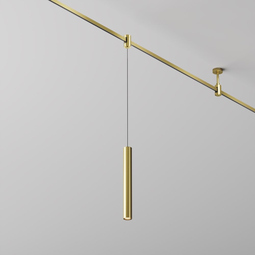 Подвесной светильник для модульной трек системы 30см 3000K 5Вт 30° «Focus Led Flarity» TR155-1-5W3K-BS