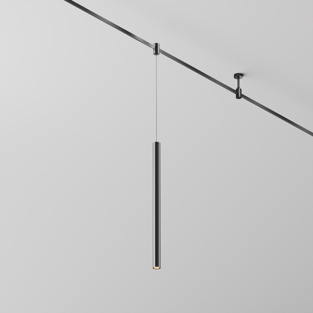 Подвесной светильник цилиндр для модульной трек системы 60см 3000K 5Вт 30° «Focus Led Flarity» TR156-1-5W3K-B