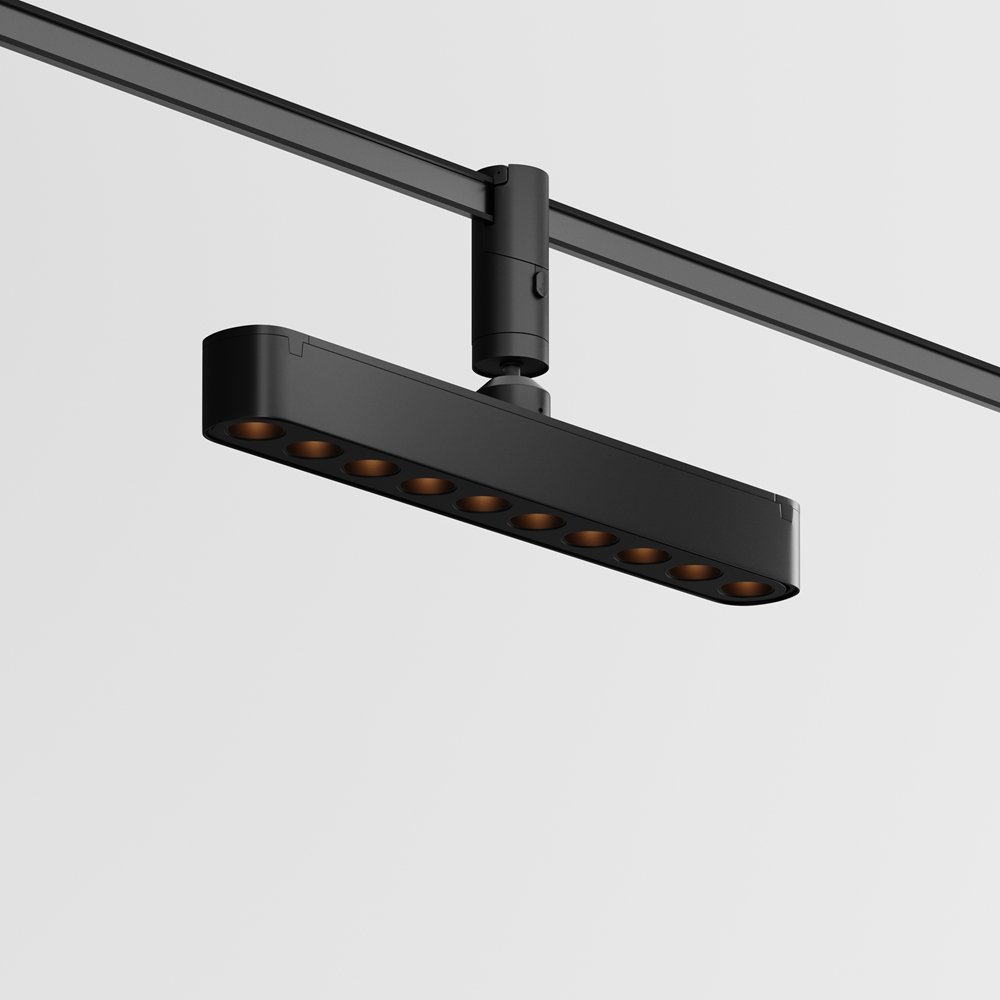 Поворотный трековый светильник 10Вт 3000К 24° «Points rot Flexity» TR203-1-10W3K-S-B