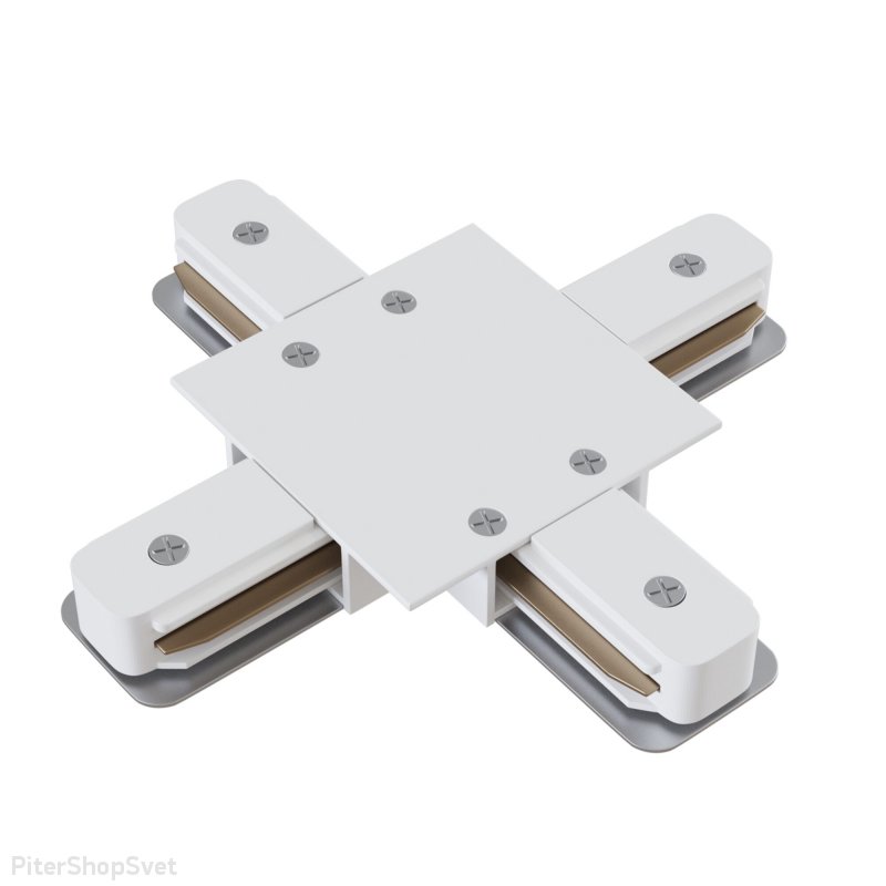 Х-образный соединитель для встраиваемого шинопровода «Track Accessories» TRA002CX-11W