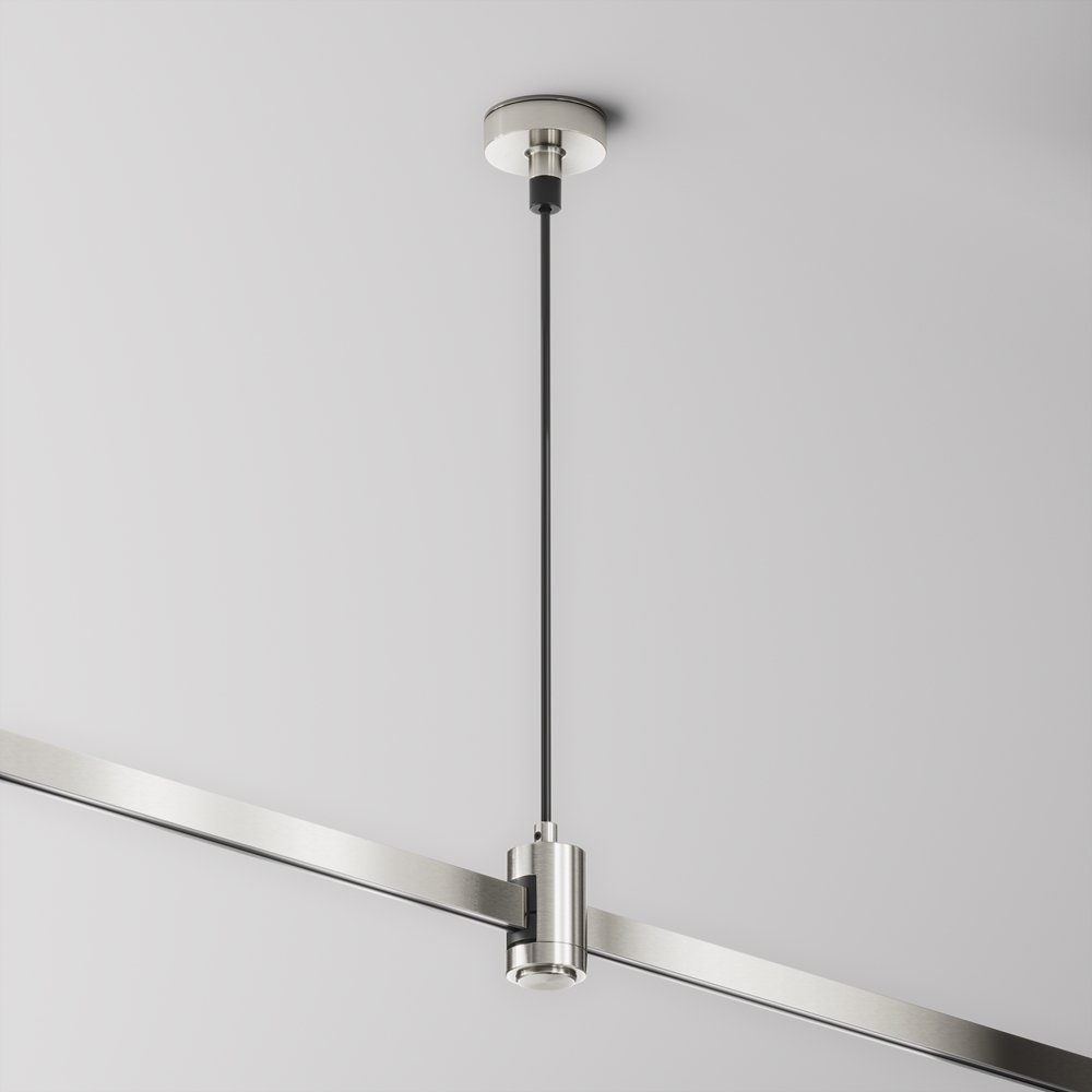 Подвес тросовый Hang с вводом питания, платина «Flarity» TRA157SW-B1-PT