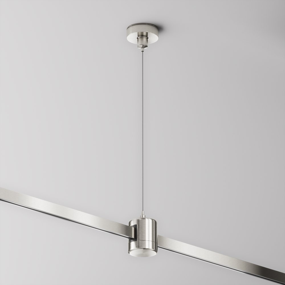 Подвес тросовый Hang с прямым коннектором питания, платина «Flarity» TRA157SW-IPC1-PT