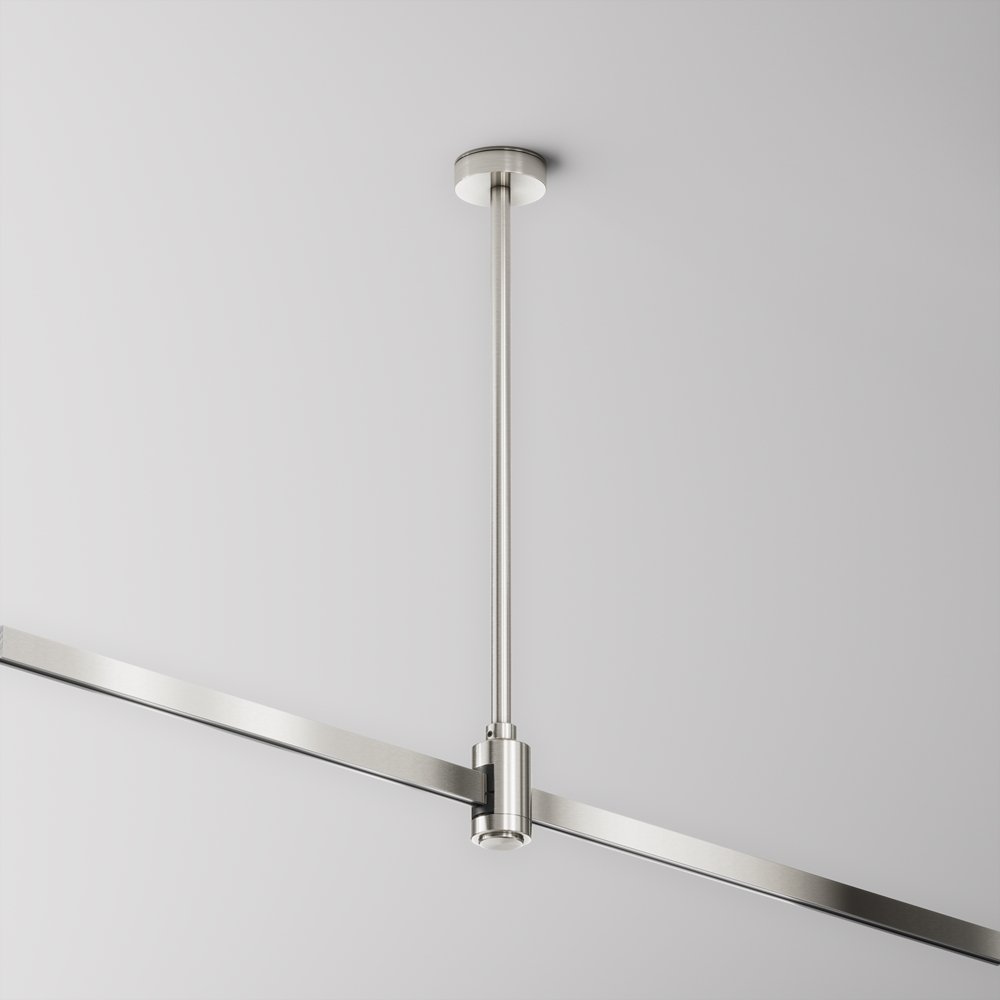 Крепление потолочное Medium 300мм с вводом питания платина «Flarity» TRA158C-B1-PT