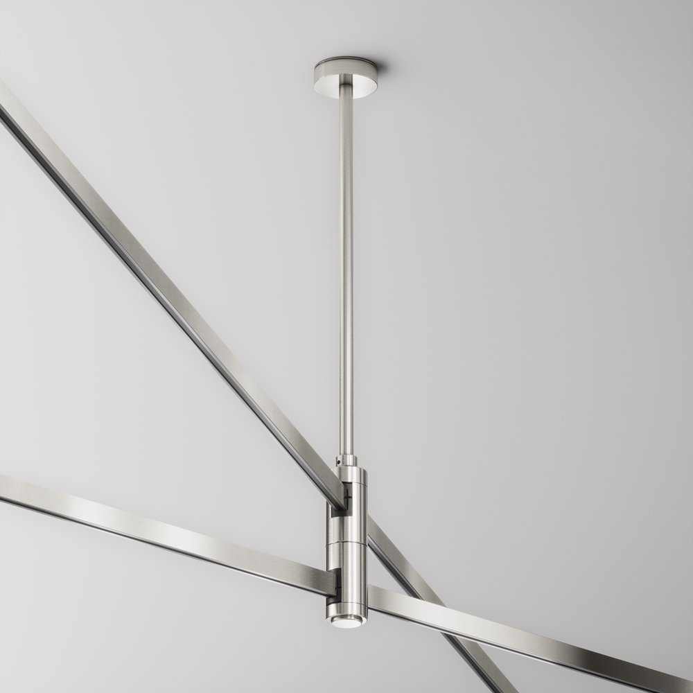 Крепление потолочное Medium двойное 300мм платина «Flarity» TRA158C-D1-PT