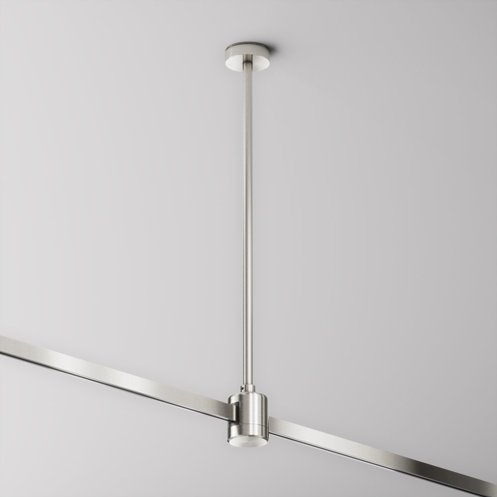 Крепление потолочное Medium 360мм с прямым коннектором питания, платина «Flarity» TRA158C-IPCL1-PT