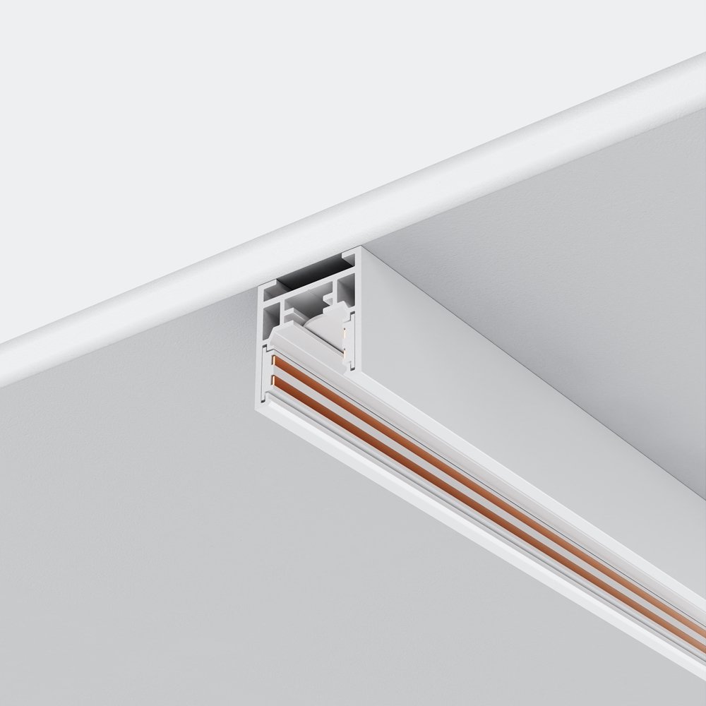2м белый шинопровод низкопрофильный накладной «Busbar trunkings Exility» TRXM034-412W